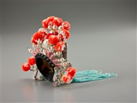 藏品(布袋戲偶帽(戰盔))的圖片