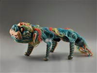 藏品(布袋戲偶-青獅)的圖片