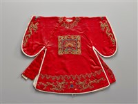 藏品(布袋戲服(紅繡補))的圖片