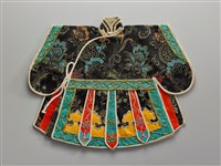 藏品(布袋戲服(黑地腰抄通))的圖片