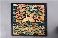 藏品(六品文官鷺鷥紋補子)的圖片
