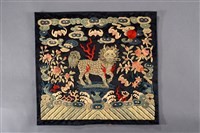 藏品(一品武官麒麟紋補子(後))的圖片