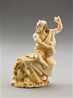 藏品(十八羅漢(降龍羅漢))的圖片