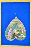 藏品(菩提葉彩繪冊頁)的圖片