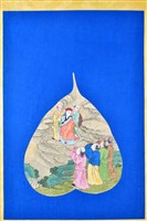 藏品(菩提葉彩繪冊頁)的圖片