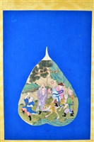 藏品(菩提葉彩繪冊頁)的圖片