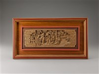 藏品(八仙過海木雕堵(曹國舅、何仙姑、呂洞賓、韓湘子))的圖片