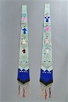 藏品(水藍地彩繡八仙紋劍帶)的圖片