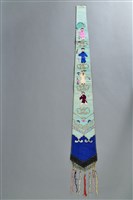 藏品(水藍地彩繡八仙紋劍帶(左))的圖片