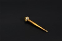 藏品(鎏金藏傳財神坐像(法杖))的圖片