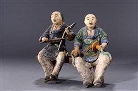 藏品(北管戲曲人物 (鈸、胡琴))的圖片