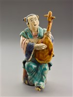 藏品(傳統音樂坐部伎人物塑像(琵琶))的圖片