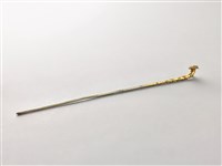 藏品(鎏金牡丹竹節簪)的圖片