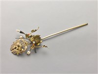 藏品(鎏金金魚戲蓮紋簪)的圖片