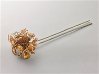 藏品(鎏金鰲魚紋釵)的圖片