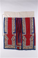 藏品(紅地緹花馬面裙)的圖片