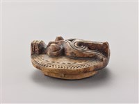 藏品(巫師用雙牛形藥臼(臼蓋))的圖片