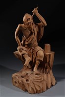 藏品(人生四暢-搔背)的圖片