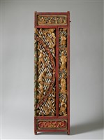 藏品(鳳樓春戲臺(屏風))的圖片