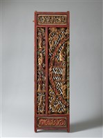 藏品(鳳樓春戲臺(屏風))的圖片