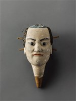 藏品(懸絲傀儡偶頭-日本武士)的圖片