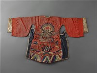 藏品(懸絲傀儡戲服-橘蟒)的圖片