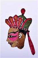 藏品(皮影戲偶頭-生(唐三藏))的圖片