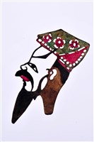 藏品(皮影戲偶頭-末(戴軟巾))的圖片