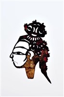 藏品(皮影戲偶頭-旦)的圖片