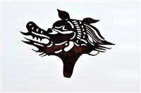 藏品(皮影戲偶頭-雜(龍妖))的圖片