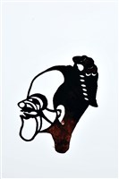 藏品(皮影戲偶頭-丑)的圖片