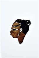 藏品(皮影戲偶頭-生(無巾頭))的圖片