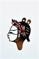 藏品(皮影戲偶頭-童生)的圖片