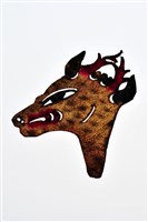 藏品(皮影戲偶頭-雜(鹿妖))的圖片