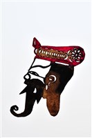 藏品(皮影戲偶頭-末(戴軟巾))的圖片