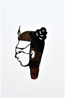 藏品(皮影戲偶頭-武生(無巾頭))的圖片