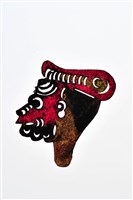 藏品(皮影戲偶頭-雜妖(戴僧帽))的圖片