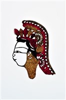 藏品(皮影戲偶頭-旦(觀世音))的圖片