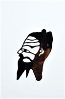 藏品(皮影戲偶頭-末(無巾頭))的圖片