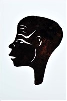 藏品(皮影戲偶頭-丑(大頭仔))的圖片