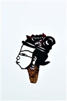 藏品(皮影戲偶頭-旦)的圖片