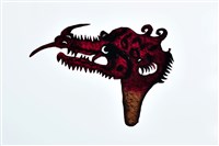 藏品(皮影戲偶頭-雜(龍妖))的圖片