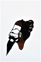 藏品(皮影戲偶頭-末(無巾頭))的圖片