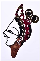 藏品(皮影戲偶頭-旦)的圖片