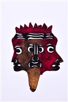 藏品(皮影戲偶頭-雜(三頭怪))的圖片