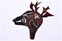 藏品(皮影戲偶頭-雜(鹿妖))的圖片