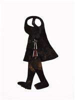 藏品(皮影戲人身偶--黑身)的圖片