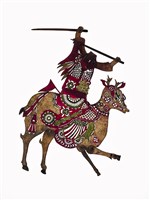 藏品(皮影戲坐騎偶--獸偶(官將帶騎))的圖片