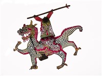 藏品(皮影戲坐騎偶--獸偶(官將帶騎))的圖片