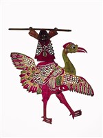 藏品(皮影戲坐騎偶--鳥身偶(官將帶騎))的圖片